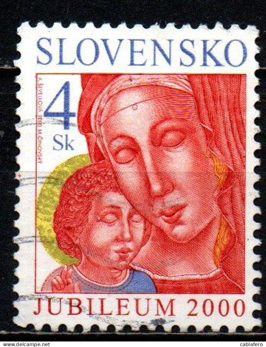 SLOVACCHIA - 2000 - Holy Year - USATO - Used Stamps