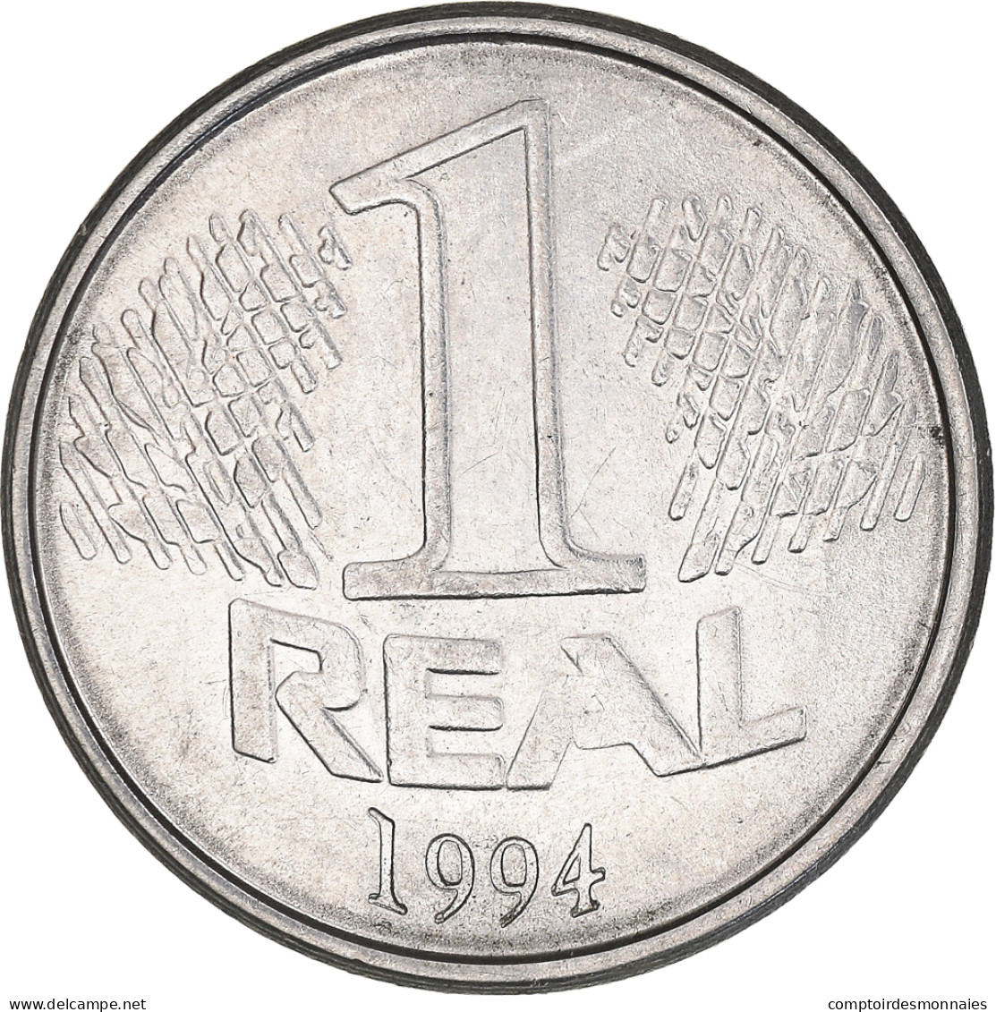 Monnaie, Brésil, Real, 1994, SUP, Acier Inoxydable, KM:636 - Brasile