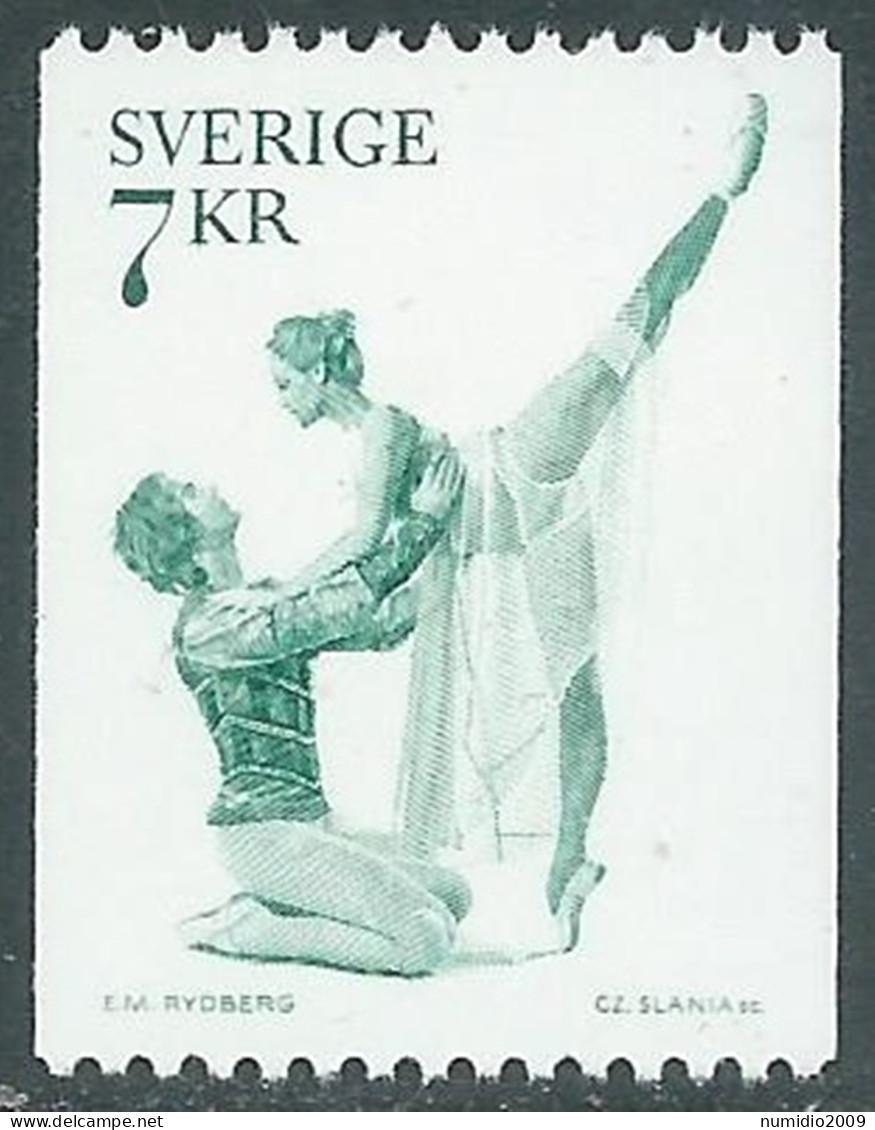 1975 SVEZIA BALLETTO MNH ** - RB4-4 - Neufs