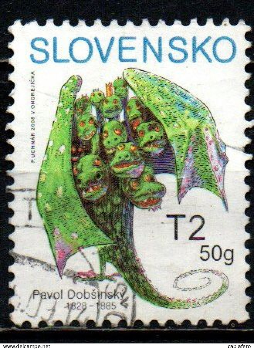 SLOVACCHIA - 2008 - PAVOL DOBSINSKY - USATO - Oblitérés