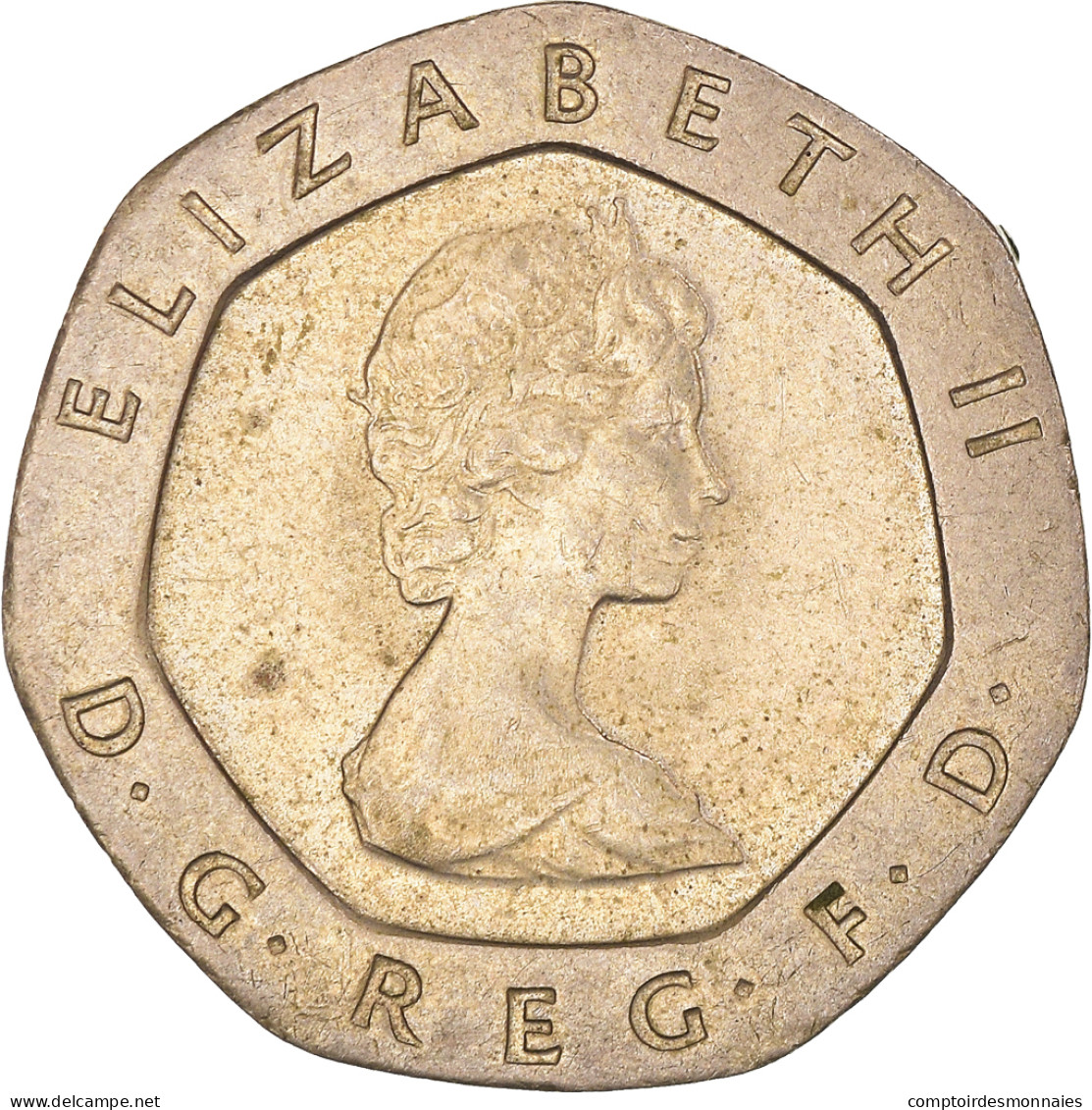 Monnaie, Grande-Bretagne, Elizabeth II, 20 Pence, 1982, SUP, Cupro-nickel - 20 Pence