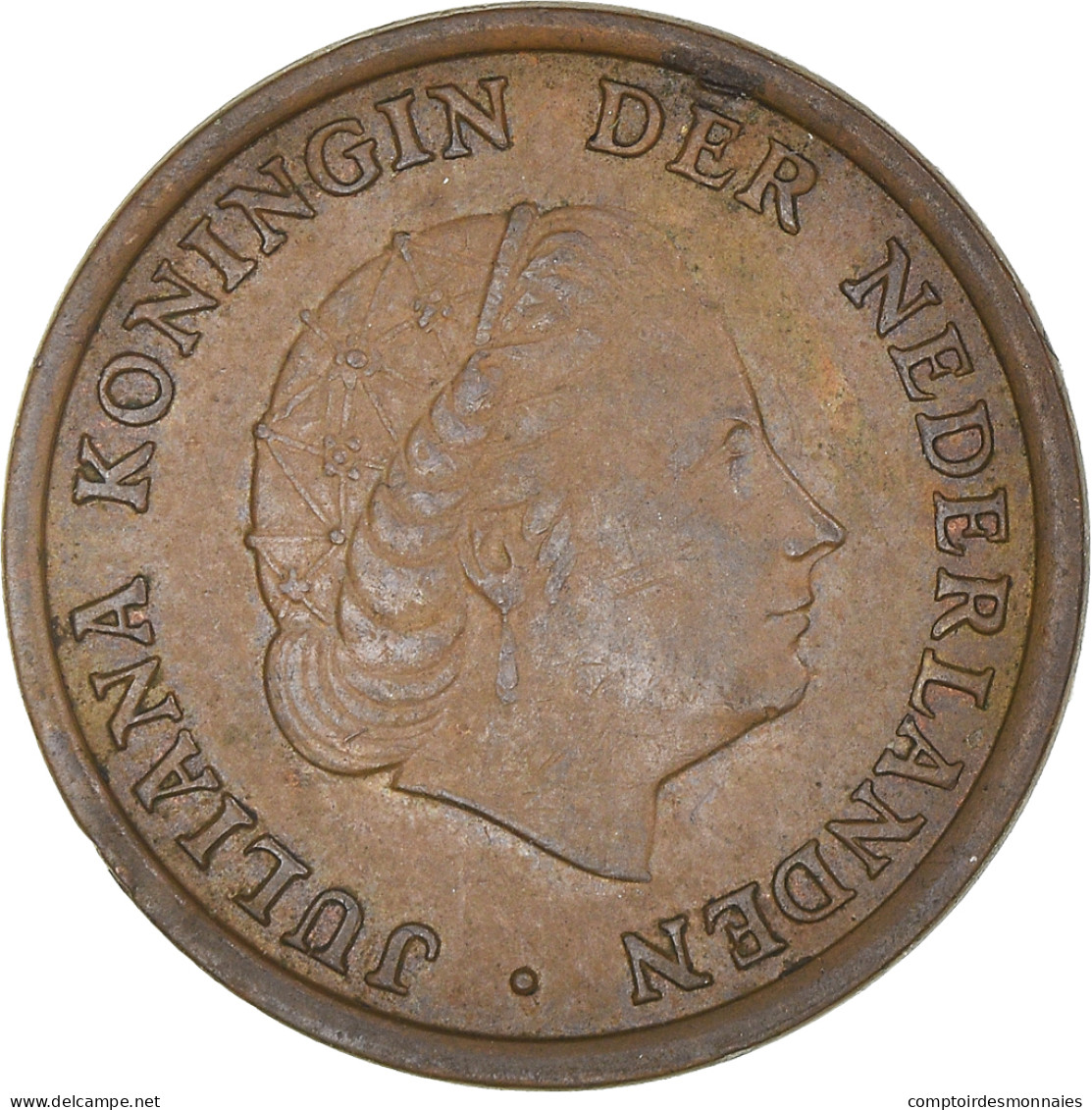 Monnaie, Pays-Bas, Juliana, Cent, 1963, TTB+, Bronze, KM:180 - 1948-1980 : Juliana