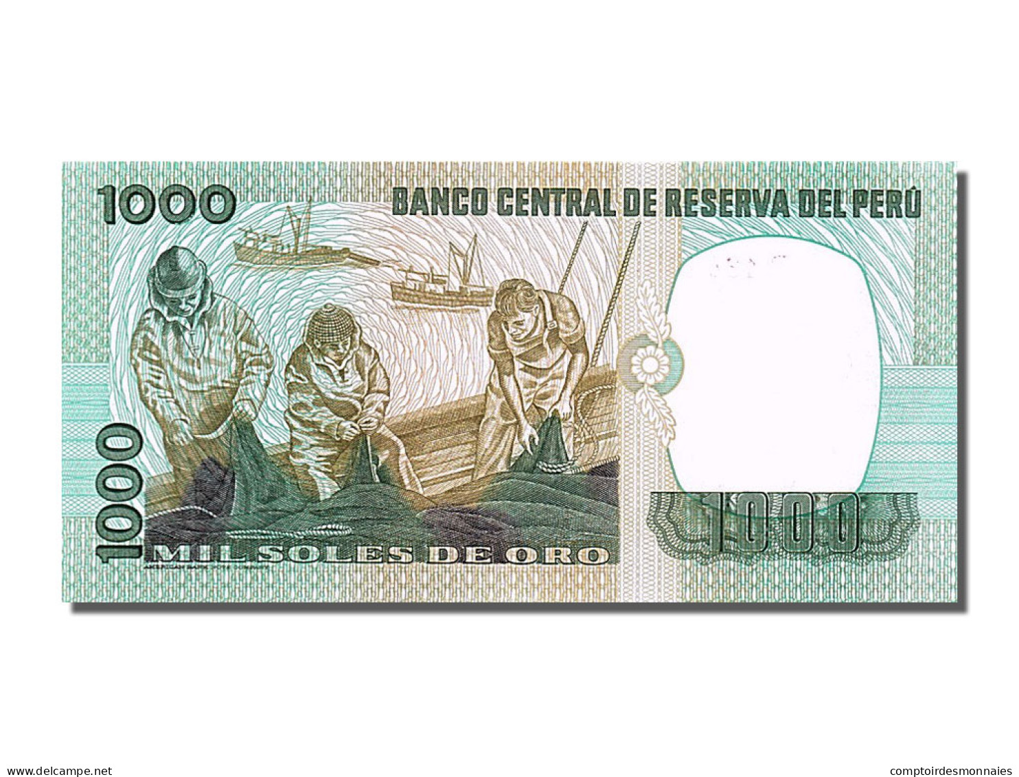 Billet, Pérou, 1000 Soles De Oro, 1981, 1981-11-05, NEUF - Perú