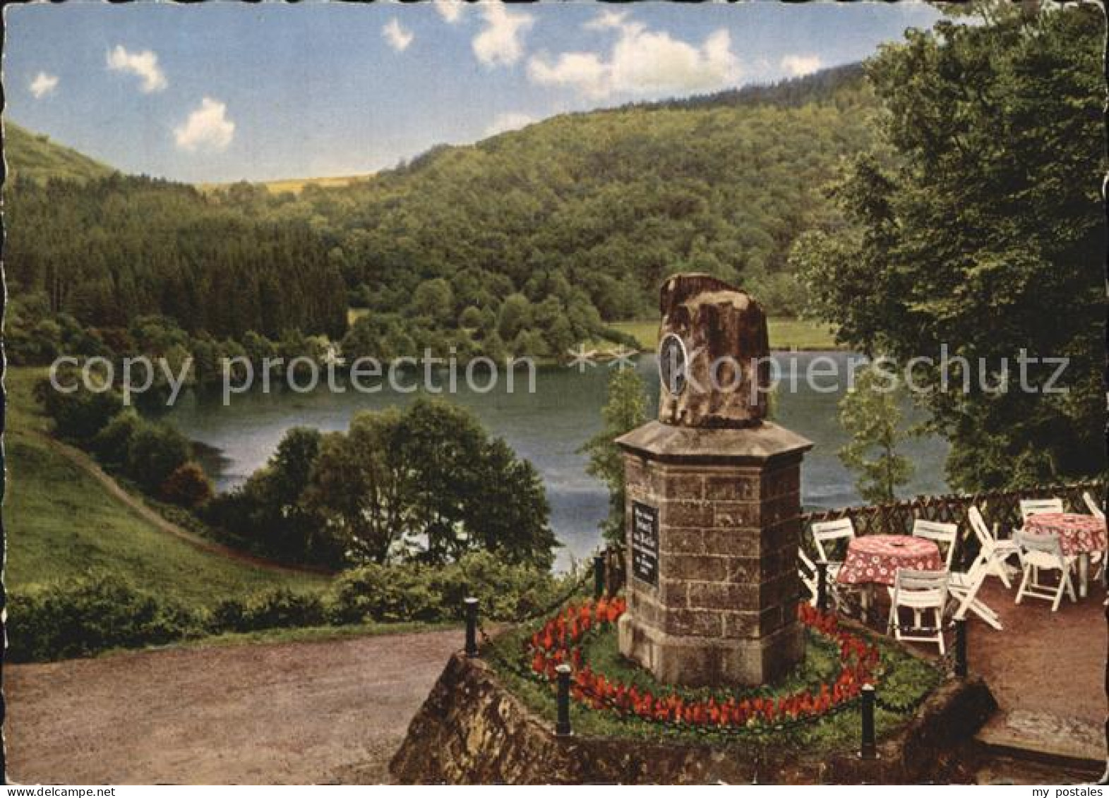 72481795 Daun Eifel Blick Waldcafe Auf Helmuth Von Moltke Denkmal Gemuendener Ma - Daun