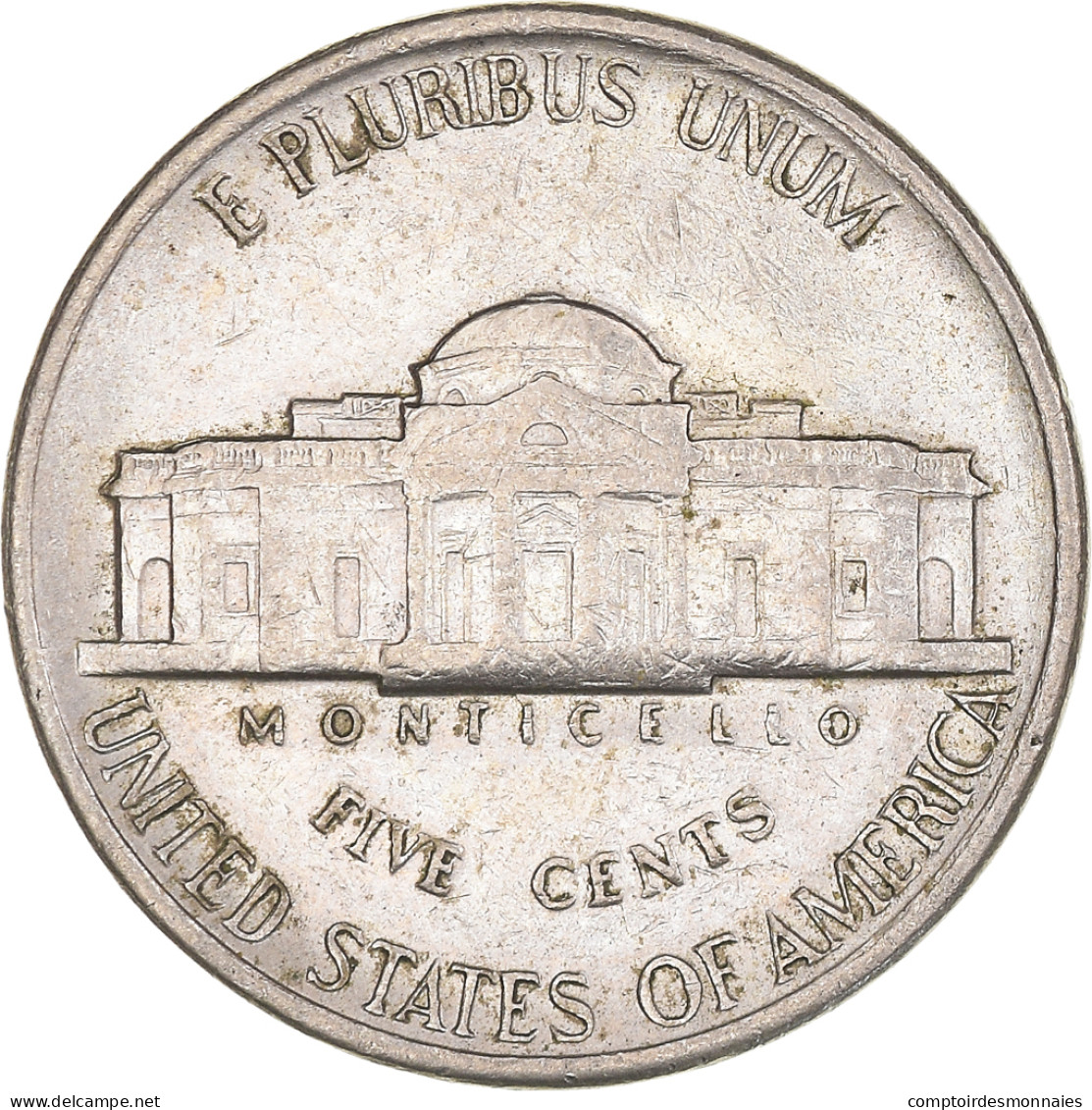 Monnaie, États-Unis, Jefferson Nickel, 5 Cents, 1983, U.S. Mint, Philadelphie - 1938-…: Jefferson