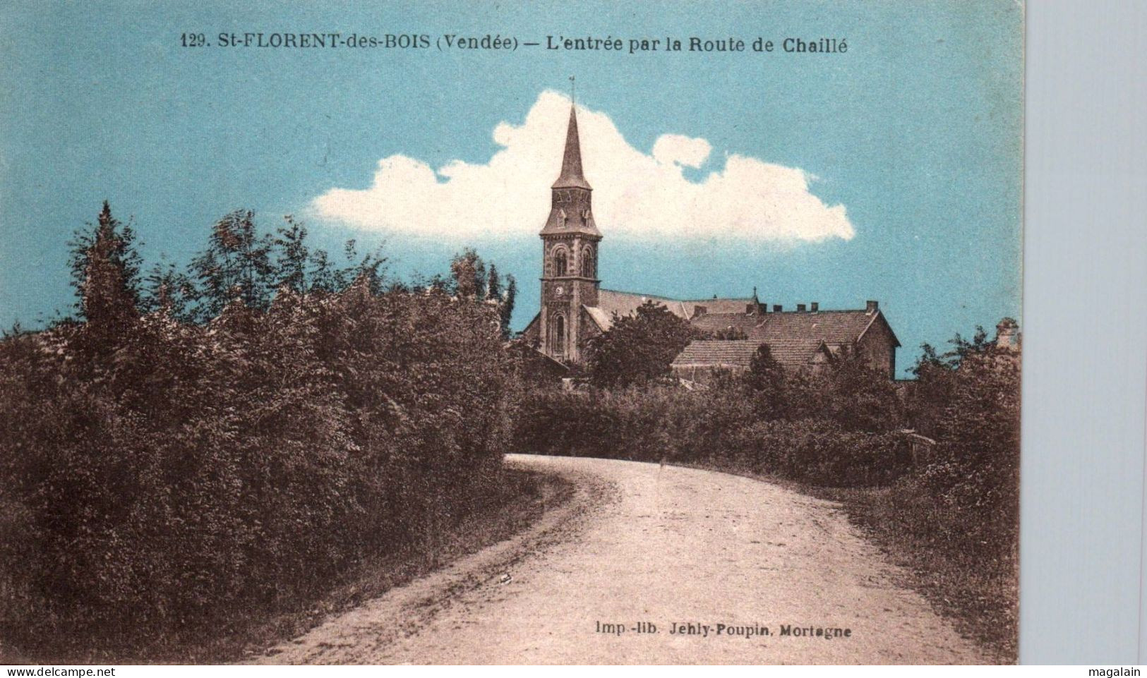 St Florent Des Bois : L'entrée Par La Route De Chaillé - Saint Florent Des Bois