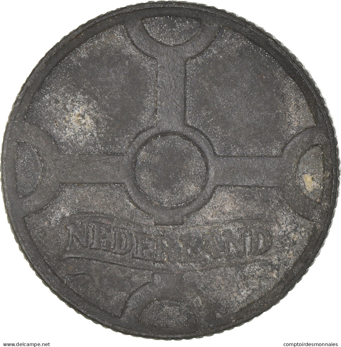 Monnaie, Pays-Bas, Wilhelmina I, Cent, 1942, TB, Zinc, KM:170 - 1 Centavos