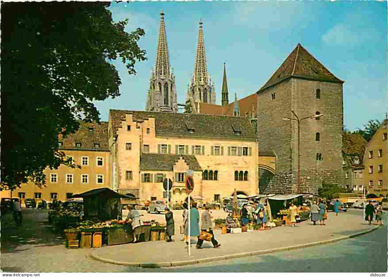 Marchés - Allemagne - Regensburg - Kornmarkt - Automobiles - Carte Neuve - CPM - Voir Scans Recto-Verso - Mercati