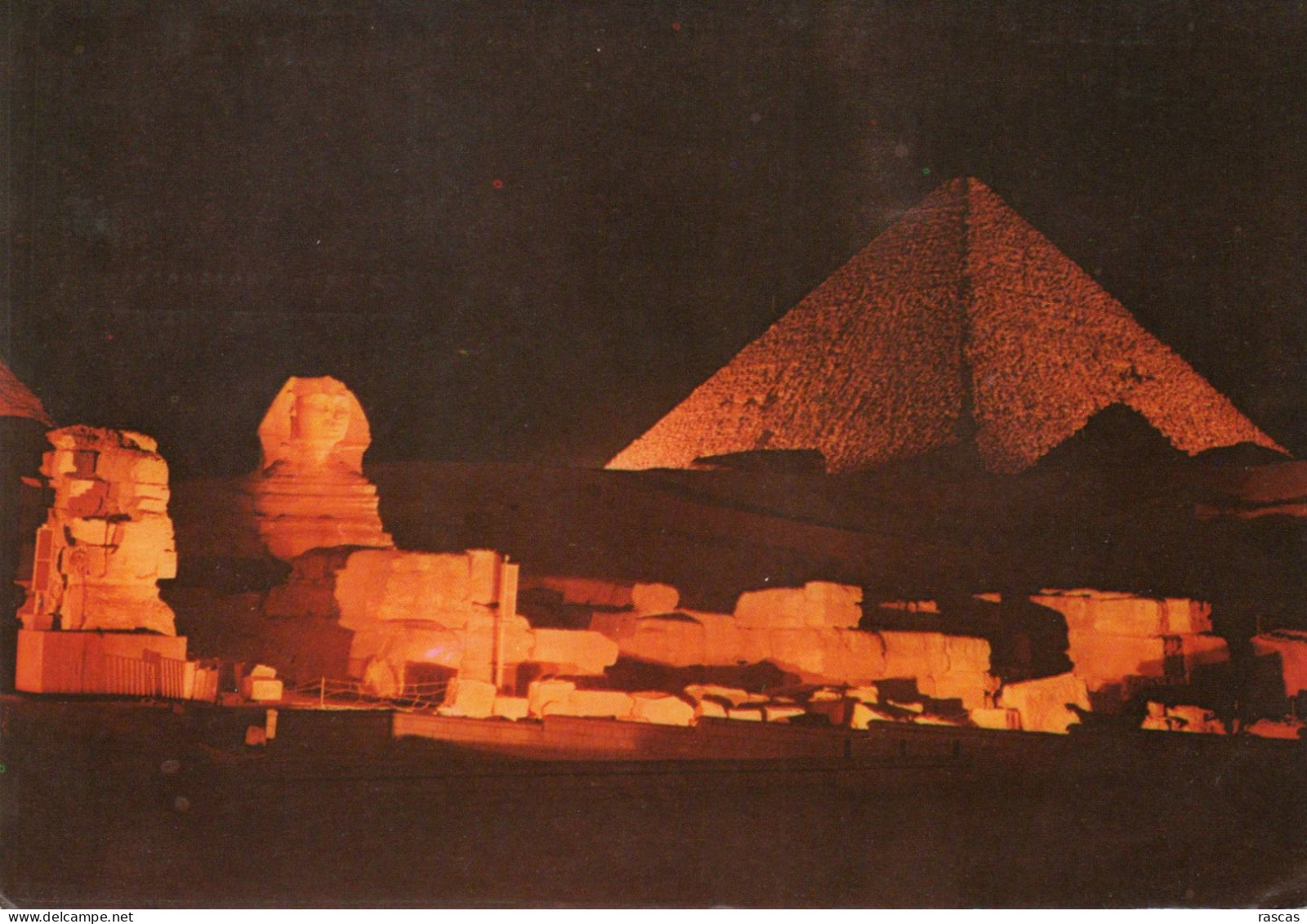 CPM - P - EGYPTE - PYRAMIDE DE GIZEH - SON ET LUMIERE - Pyramids