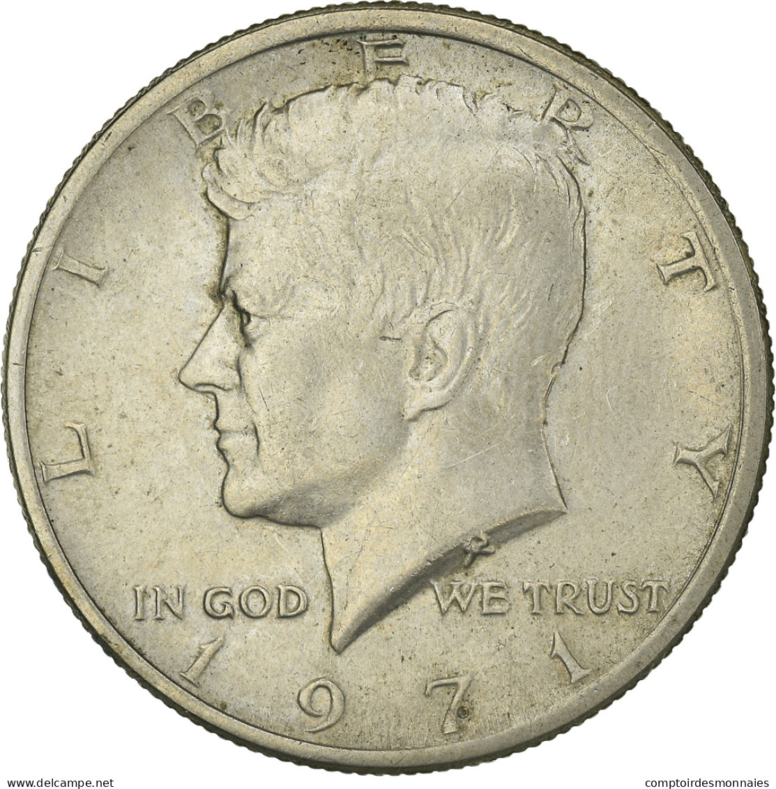 Monnaie, États-Unis, Kennedy Half Dollar, Half Dollar, 1971, U.S. Mint - 1964-…: Kennedy