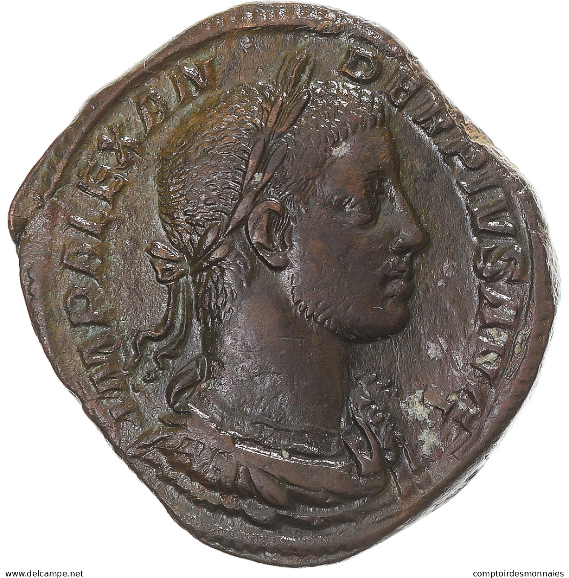 Monnaie, Alexandre Sévère, Sesterce, 231, Rome, TTB+, Bronze, RIC:628 - La Dinastia Severi (193 / 235)