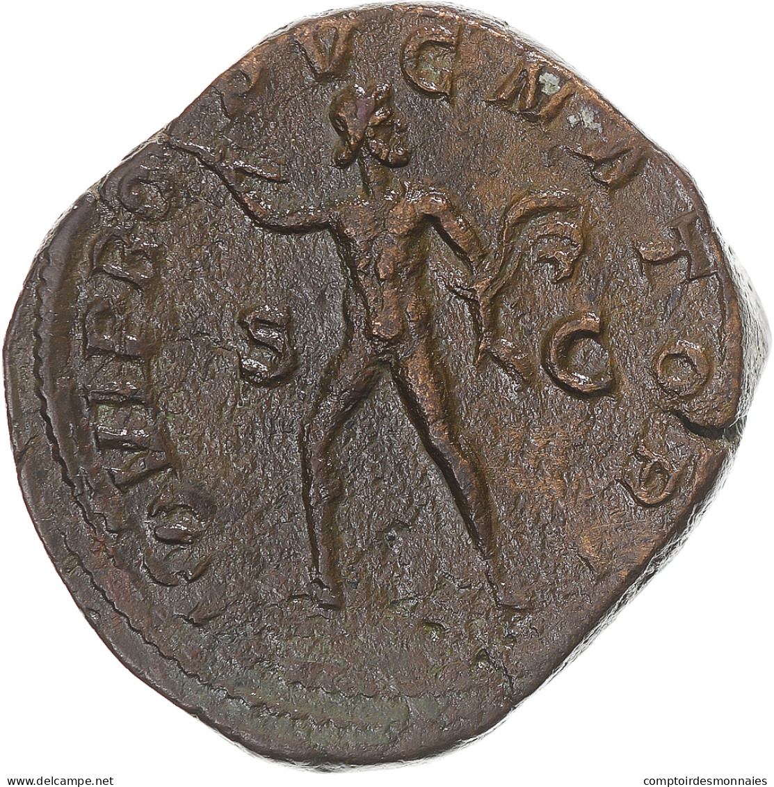 Monnaie, Alexandre Sévère, Sesterce, 231, Rome, TTB+, Bronze, RIC:628 - La Dinastia Severi (193 / 235)
