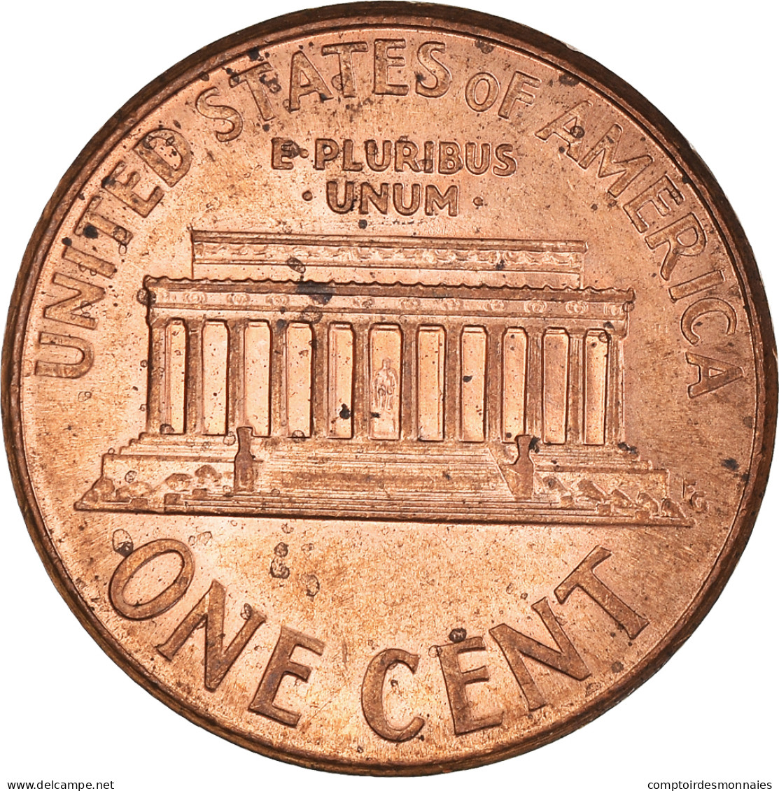 Monnaie, États-Unis, Lincoln Cent, Cent, 2004, U.S. Mint, Denver, TTB+, Copper - 1959-…: Lincoln, Memorial Reverse