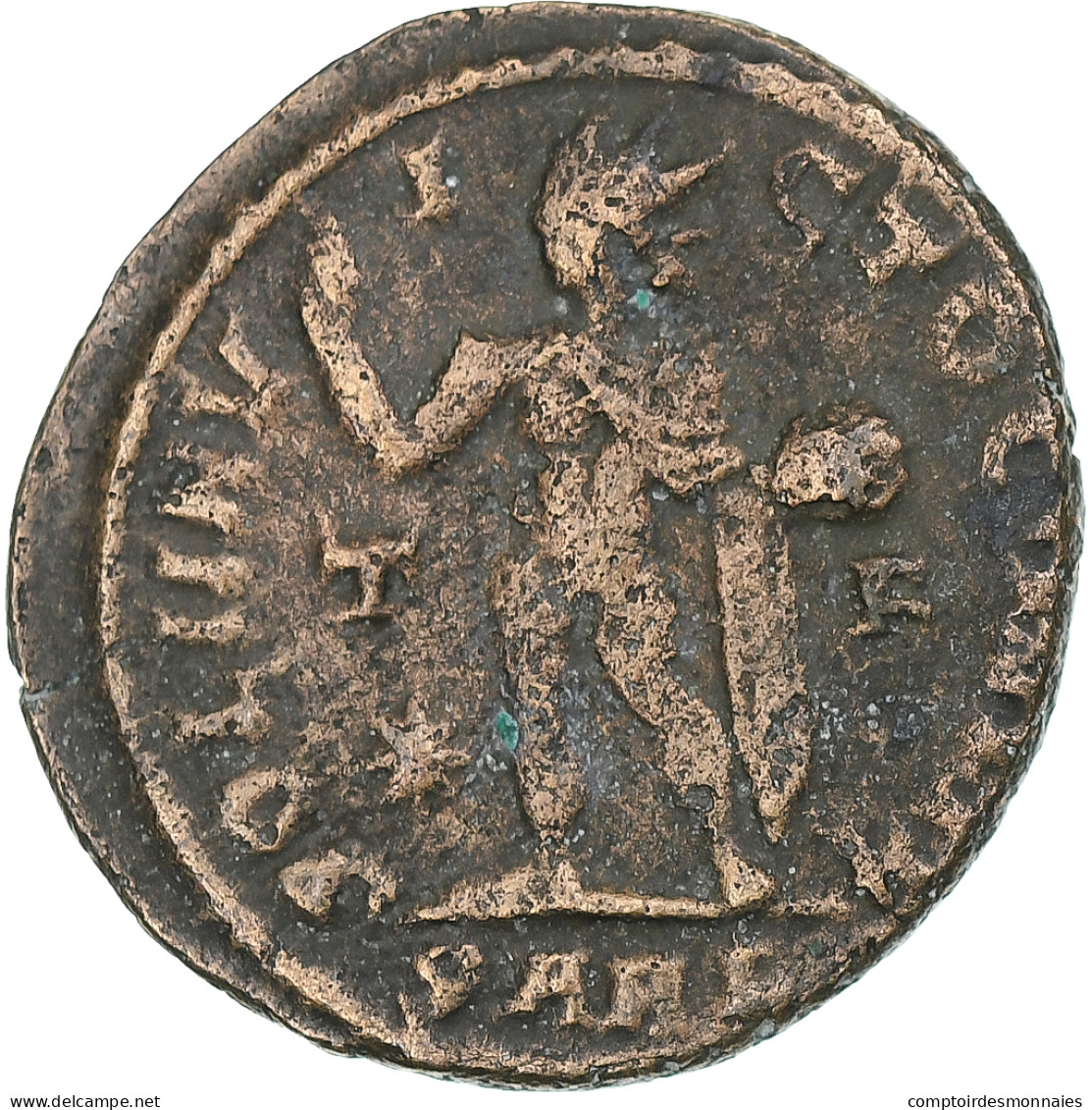 Constantin I, Follis, 310-313, Arles, Bronze, TTB+, RIC:873 - L'Empire Chrétien (307 à 363)