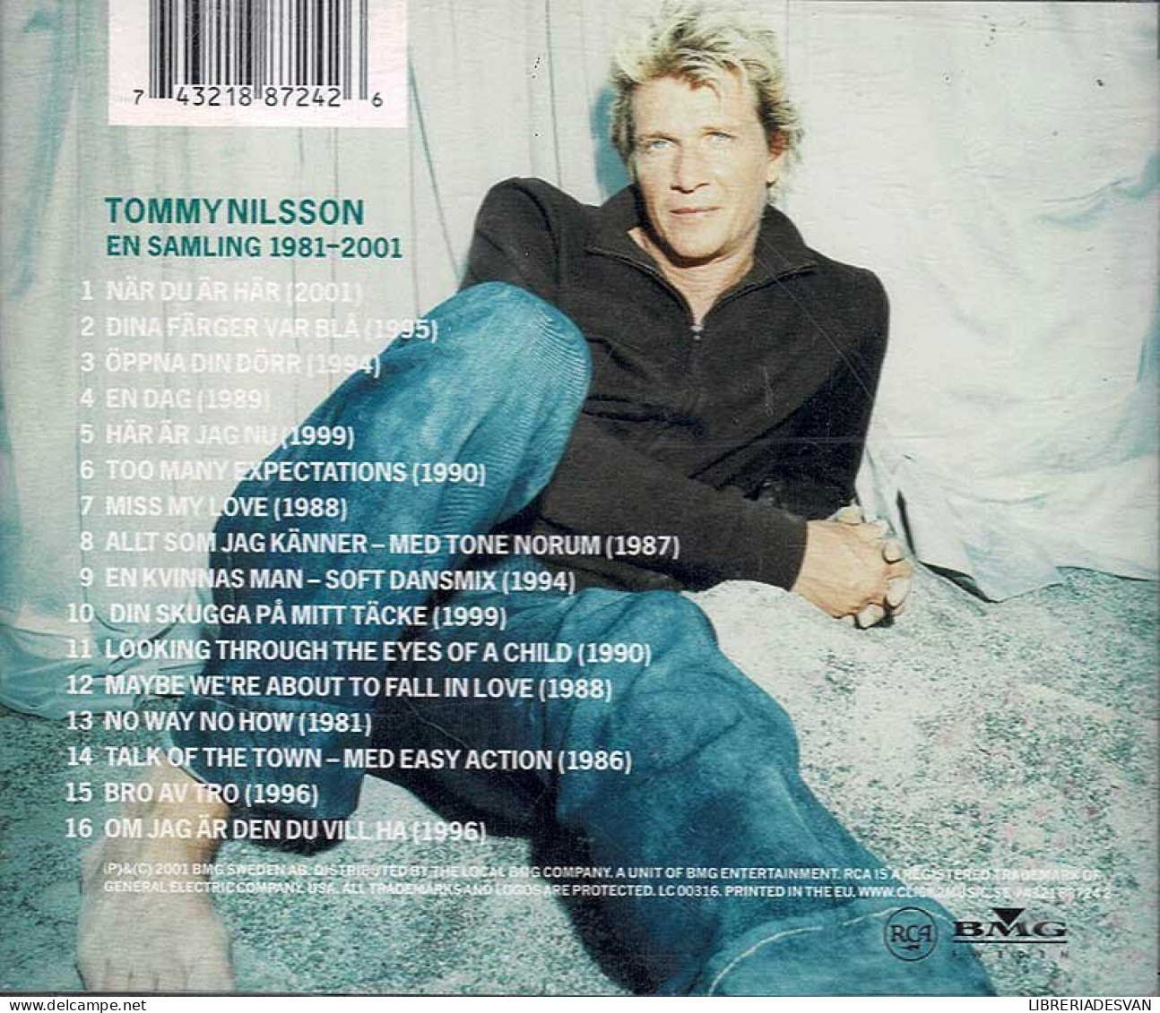 Tommy Nilsson - En Samling 1981-2001. CD - Rock
