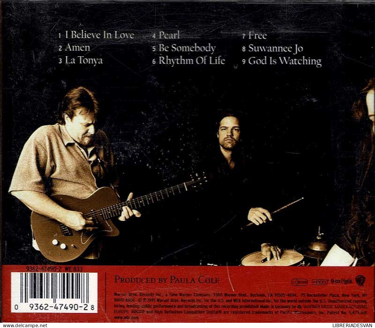 Paula Cole Band - Amen. CD - Rock