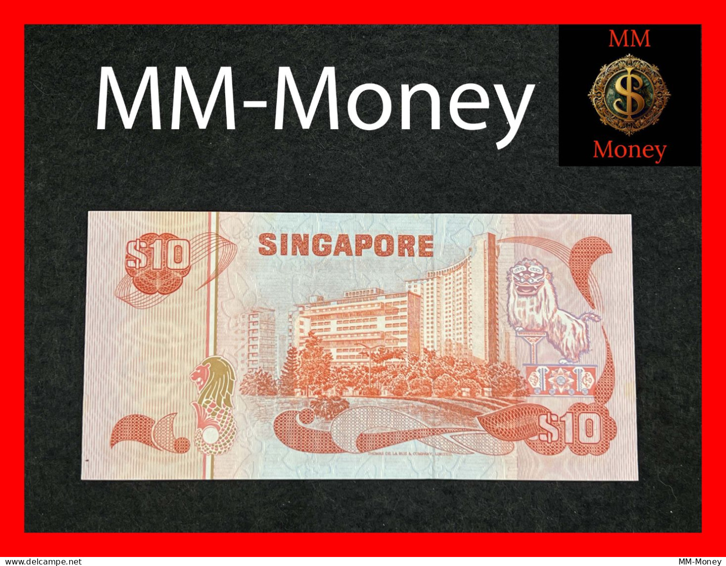 SINGAPORE  10 $  1976  P.  11   UNC - Singapore