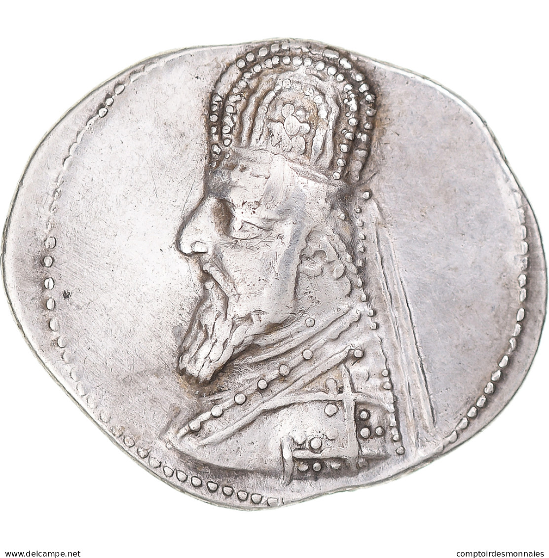 Royaume Parthe, Sinatruces, Drachme, 93-69 BC, Rhagae, Argent, TTB - Orientalische Münzen