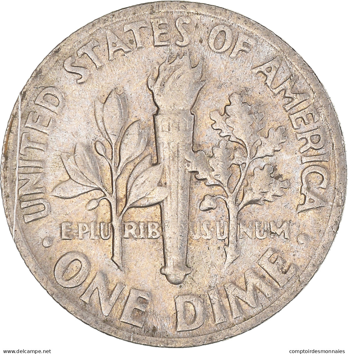 Monnaie, États-Unis, Roosevelt Dime, Dime, 1972, U.S. Mint, Philadelphie, TB - 1946-...: Roosevelt