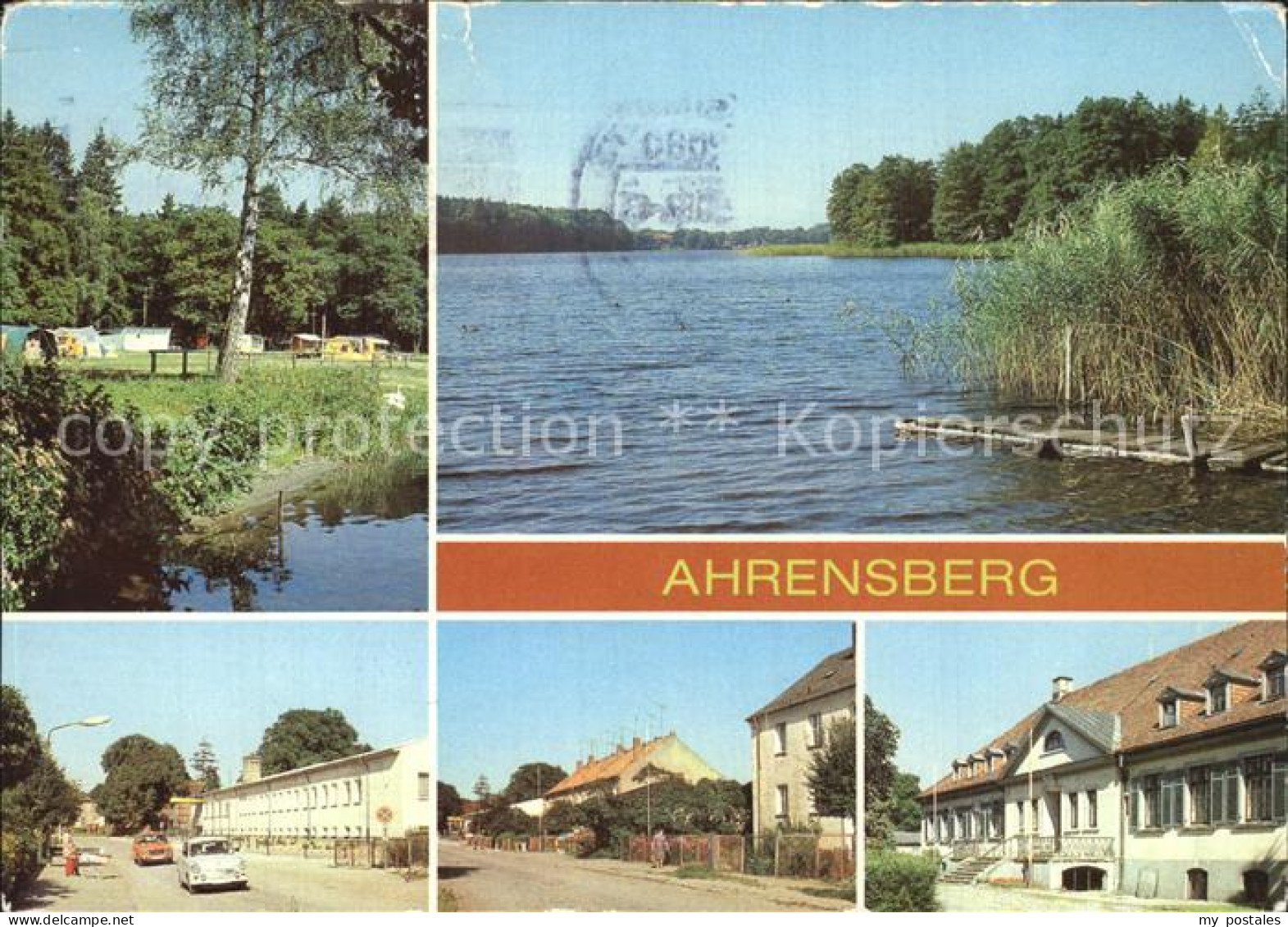 72479474 Ahrensberg Neustrelitz Zeltplatz Drewensee Dorfstrasse Lehrlingswohnhei - Neustrelitz
