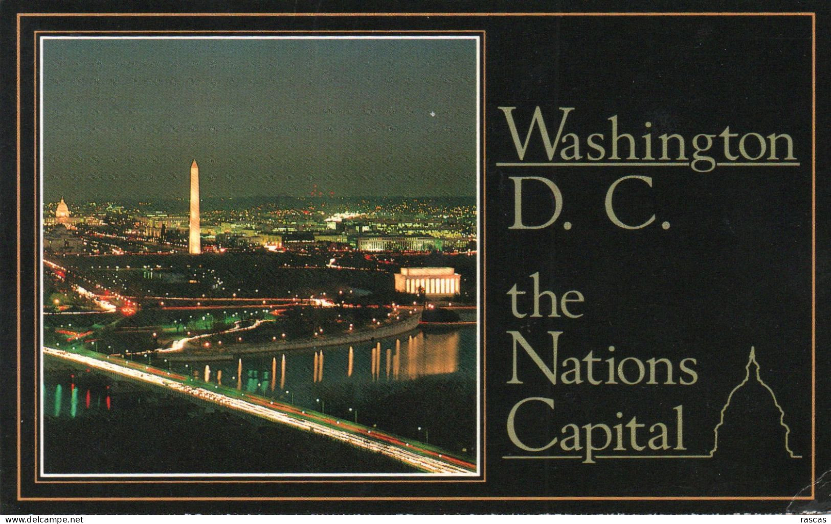 CPM - P - USA - ETATS UNIS - WASHINGTON D.C. - THE NATIONS CAPITAL - Washington DC