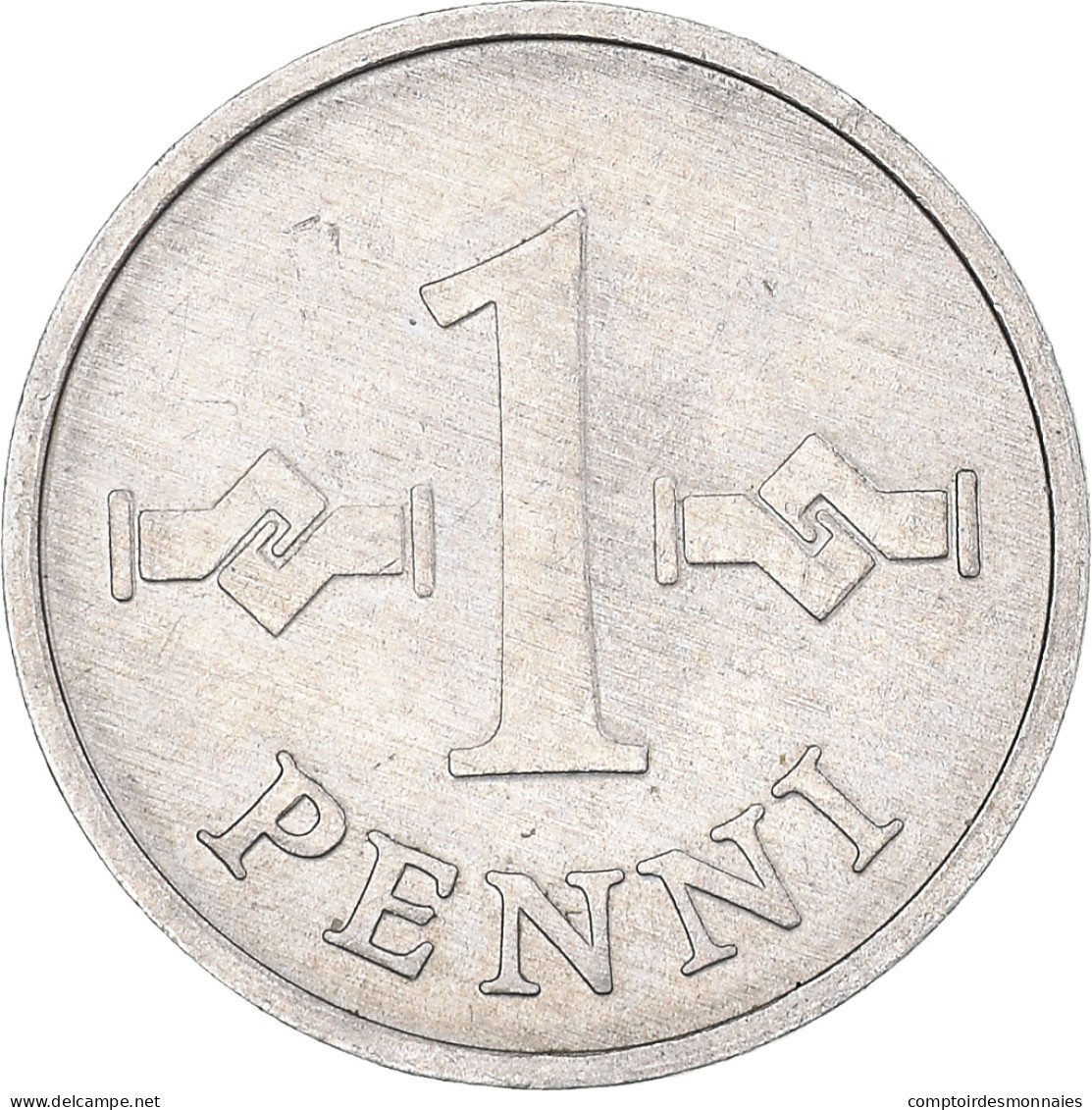 Monnaie, Finlande, Penni, 1977, TTB+, Aluminium, KM:44a - Finlande