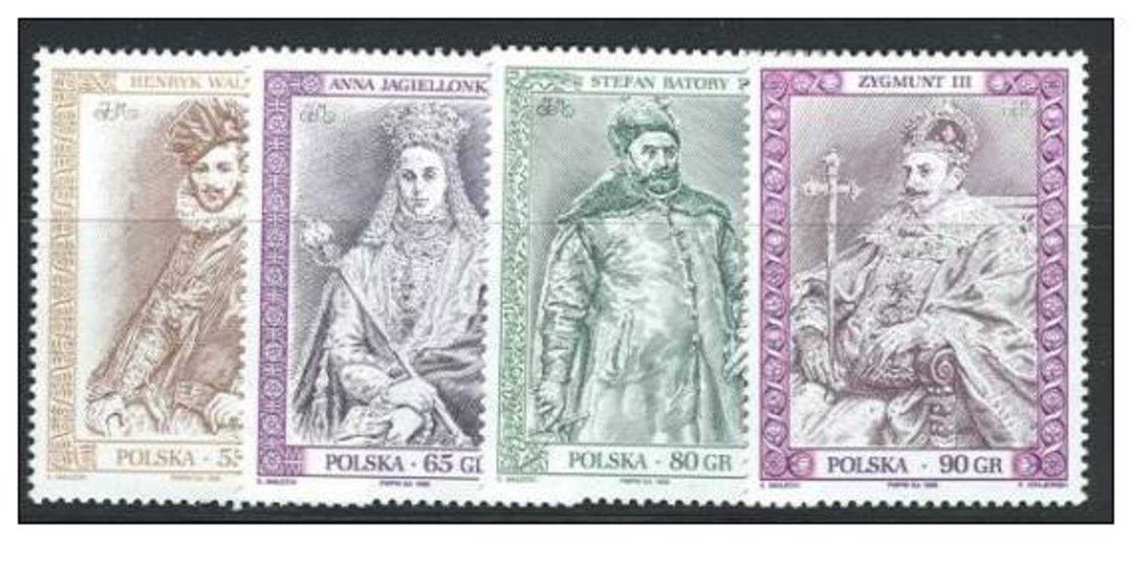 POLAND 1998 MICHEL NO: 3702-3705   MNH - Unused Stamps