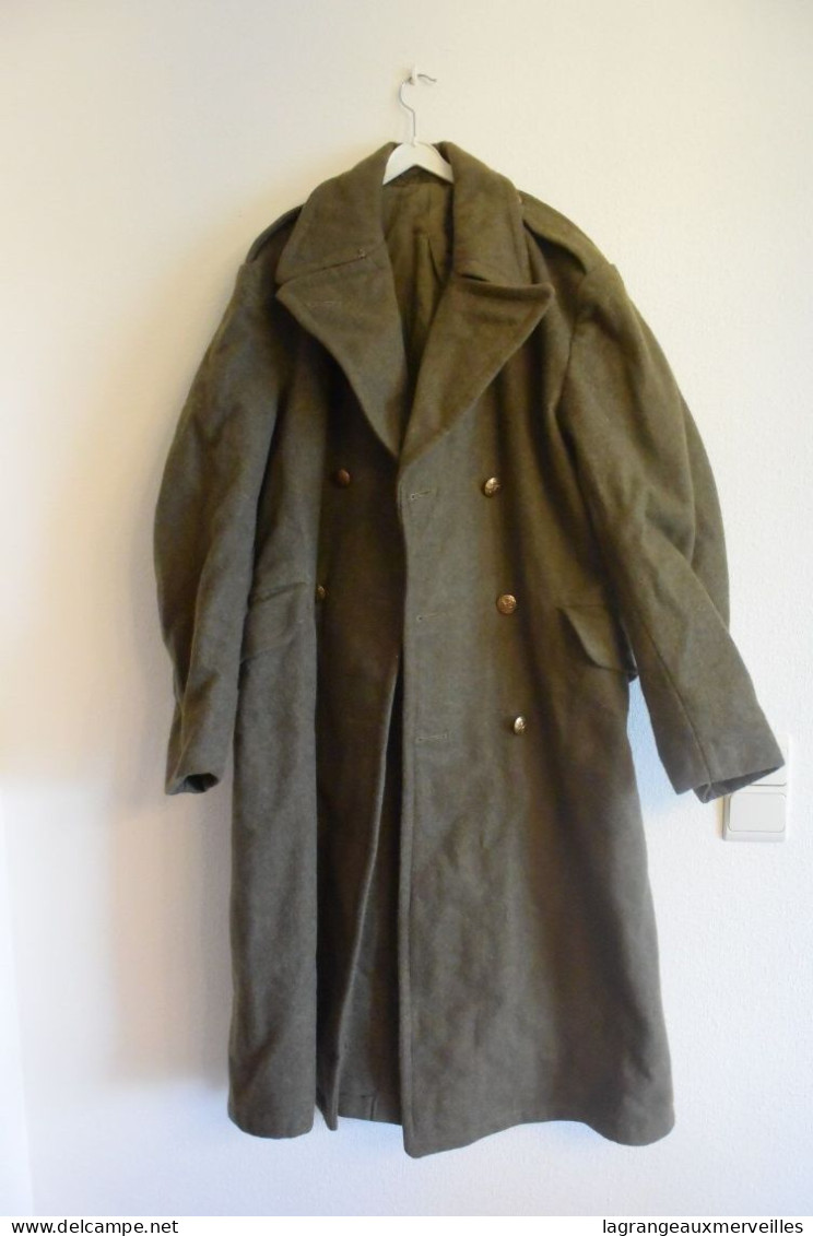 C78 Très Ancien Manteau WW2 Militaire ABL Militaria Homme 1950 USA - Uniforms