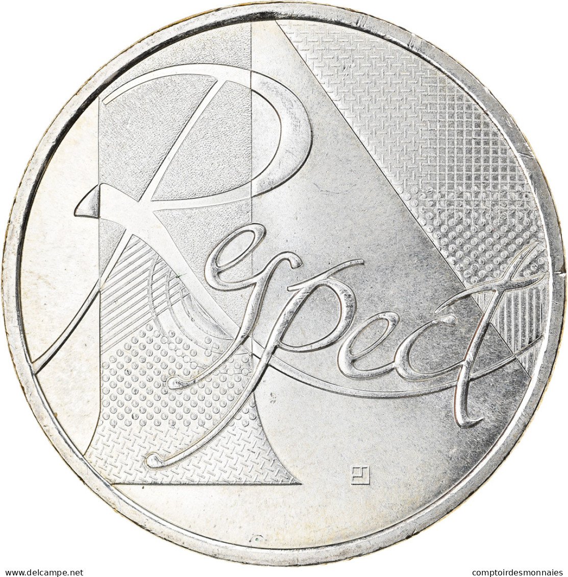 France, 25 Euro, Respect, 2013, Paris, SPL, Argent - Francia