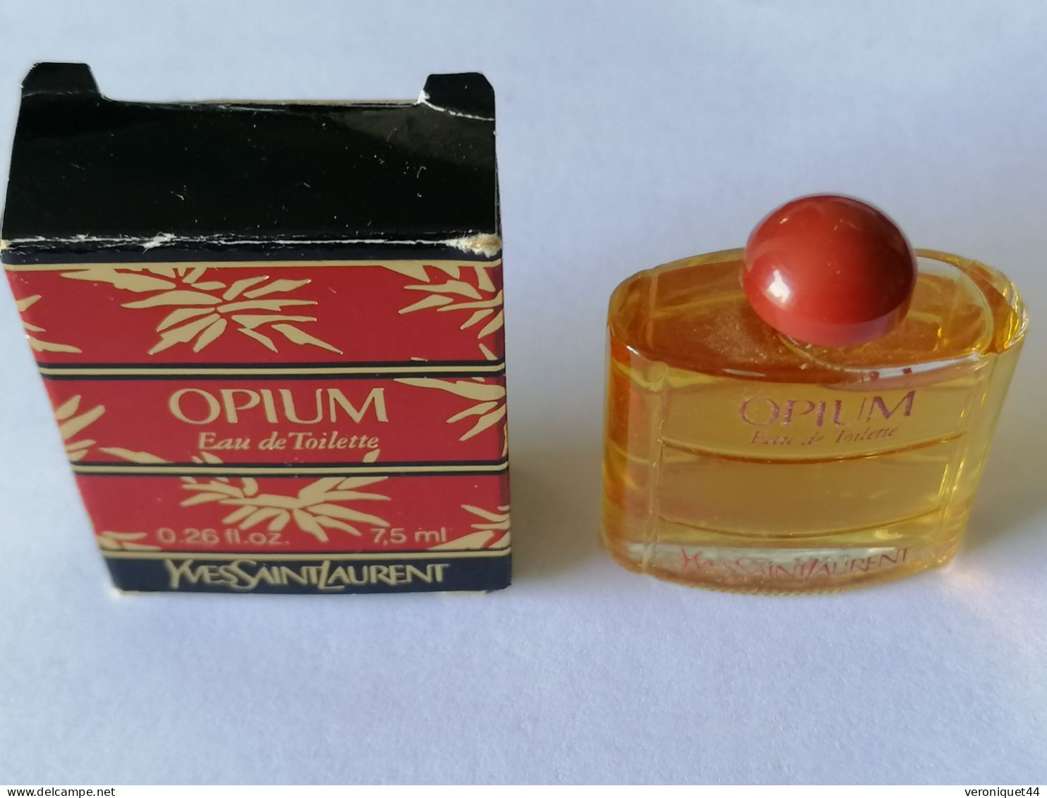 Miniature OPIUM EDT Yves Saint Laurent 7,5 Ml - Miniatures Womens' Fragrances (in Box)