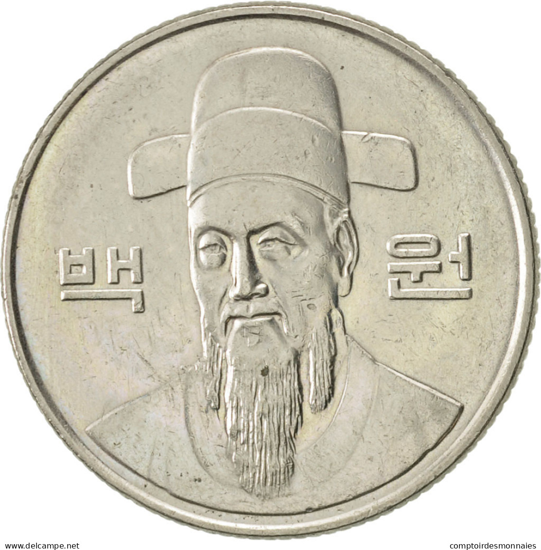 Monnaie, KOREA-SOUTH, 100 Won, 1991, SUP, Copper-nickel, KM:35.2 - Korea (Zuid)