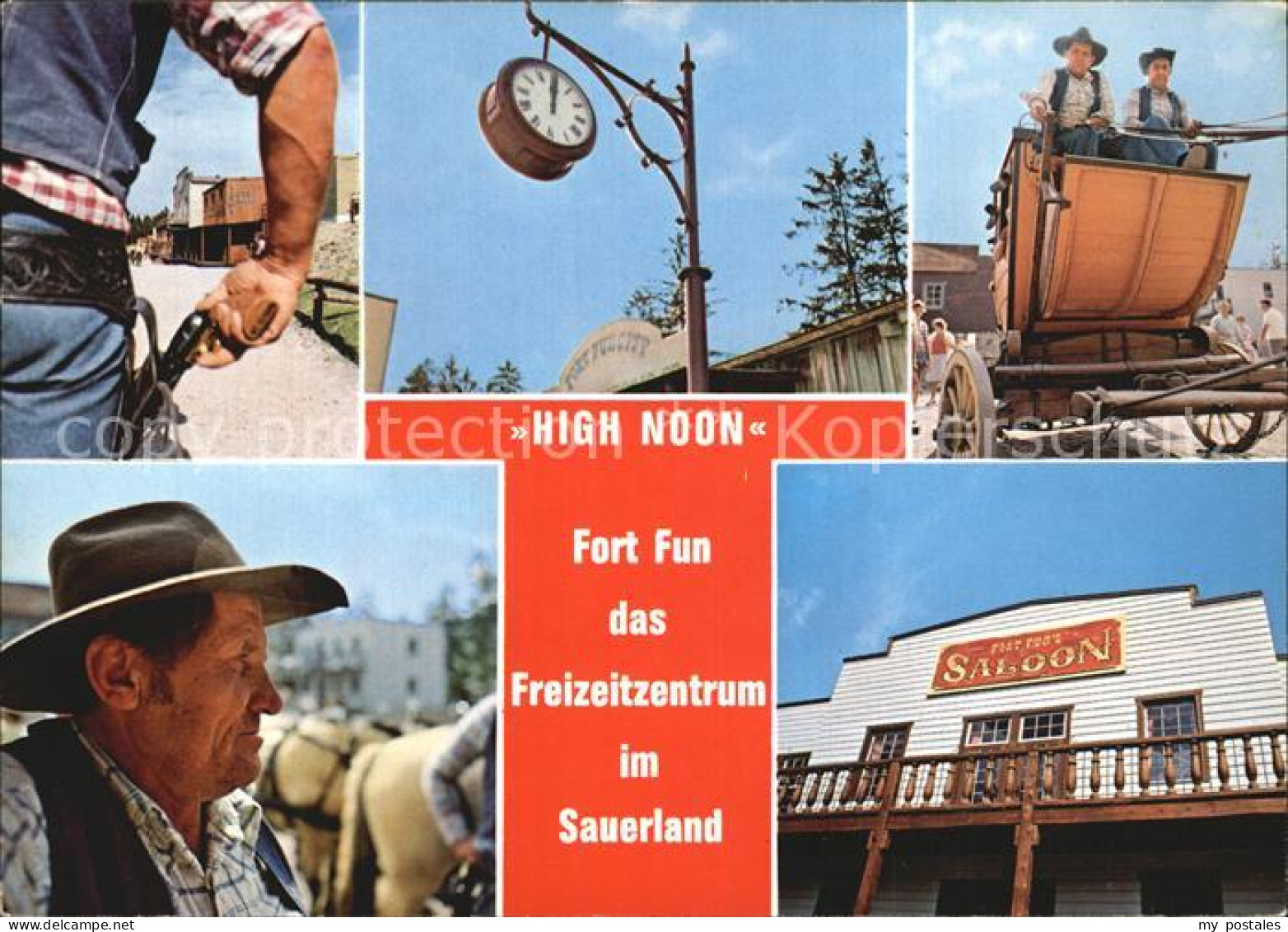 72478429 Sauerland High Noon Fort Fun Freizeitzentrum Postkutsch Saloon Sauerlan - Schmallenberg