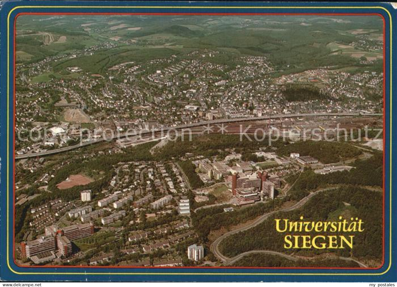 72478401 Geisweid Universitaet Siegen Fliegeraufnahme Siegen - Siegen