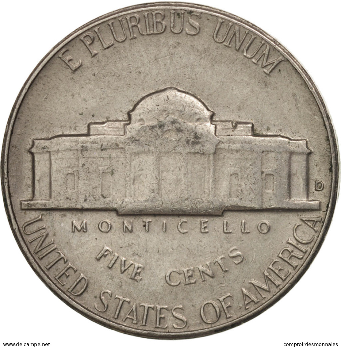 Monnaie, États-Unis, Jefferson Nickel, 5 Cents, 1964, U.S. Mint, Denver, TB+ - 1938-…: Jefferson