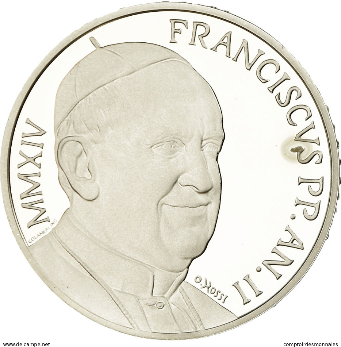 Vatican, Pape François, 10 Euro, Journée De La Communication, 2014, FDC - Vaticaanstad