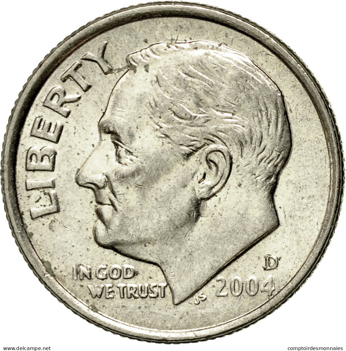 Monnaie, États-Unis, Roosevelt Dime, Dime, 2004, U.S. Mint, Denver, SUP - 1946-...: Roosevelt