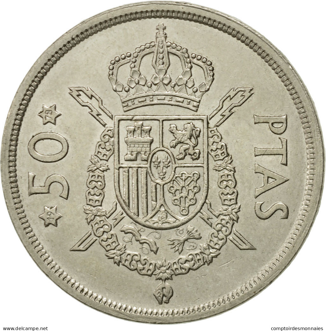 Monnaie, Espagne, Juan Carlos I, 50 Pesetas, 1978, SPL, Copper-nickel, KM:809 - 50 Peseta