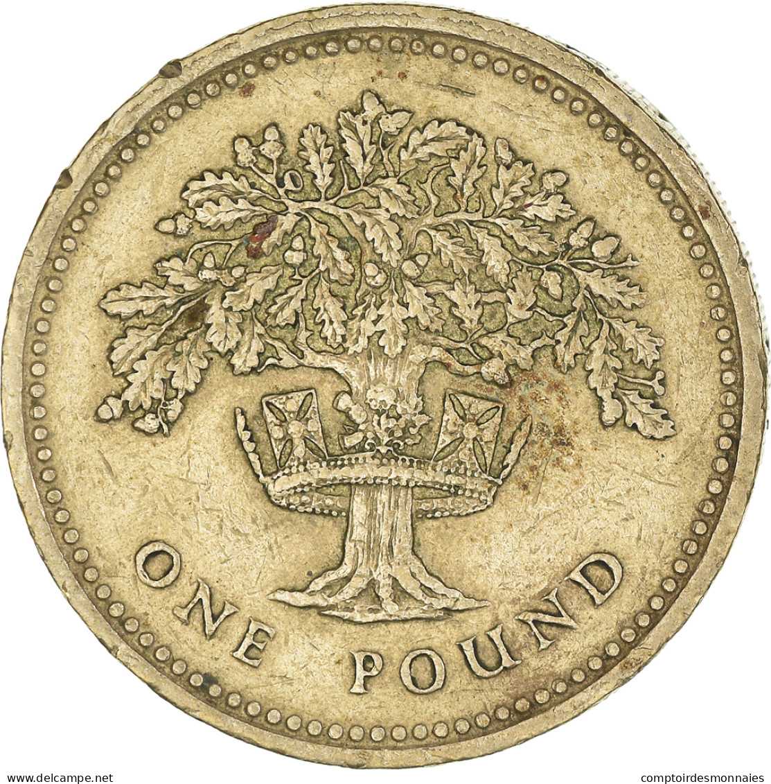 Monnaie, Grande-Bretagne, Elizabeth II, Pound, 1987, TTB, Nickel-Cuivre, KM:948 - 1 Pound