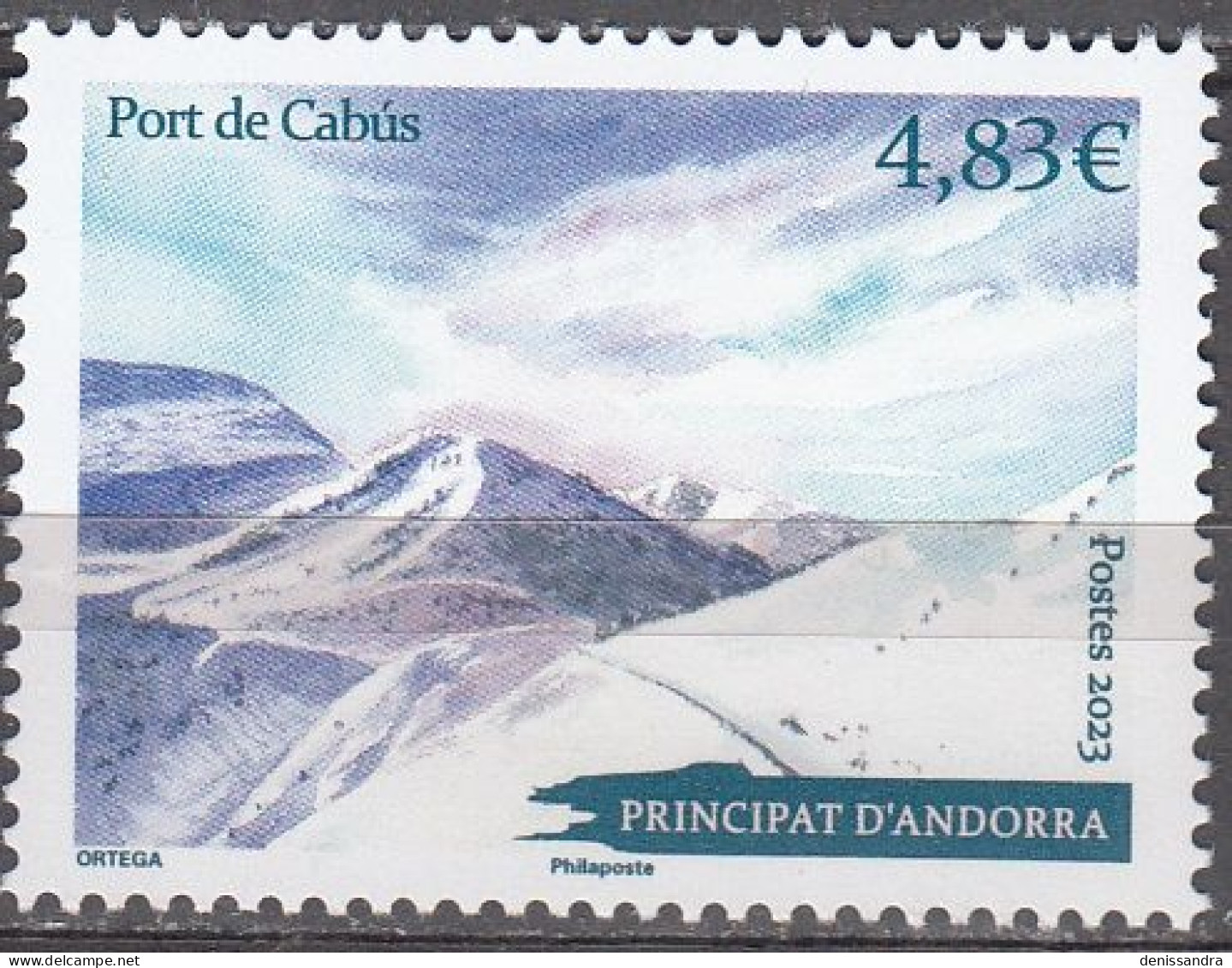 Andorre Français 2023 Port De Cabús Neuf ** - Unused Stamps