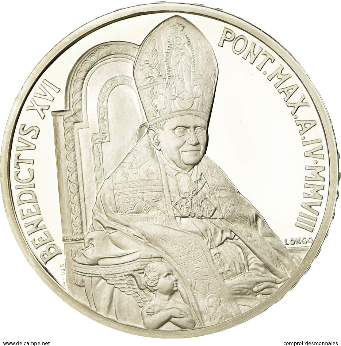 Vatican, Pape Benoit XVI, 10 Euro, Journée Mondiale De La Paix, 2008, FDC - Vaticaanstad