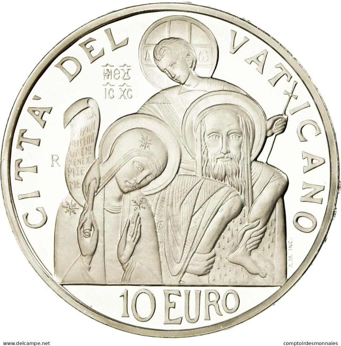 Vatican, Pape Benoit XVI, 10 Euro, Journée Mondiale De La Paix, 2008, FDC - Vatikan