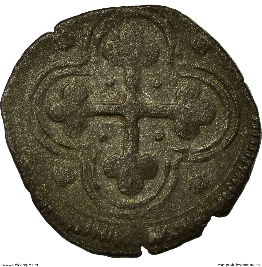 Monnaie, SAVOY, Charles Emmanuel I, 1/4 Sol, Bourg-en-Bresse, TTB+, Billon - Other & Unclassified