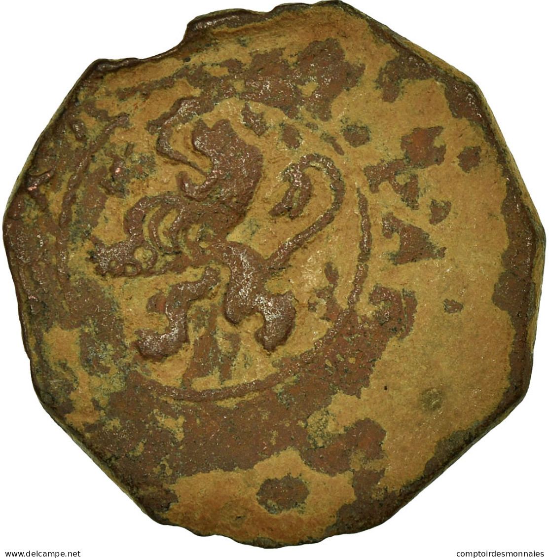 Monnaie, Espagne, Philip III, 4 Maravedis, Cuenca, TB, Cuivre - Eerste Muntslagen