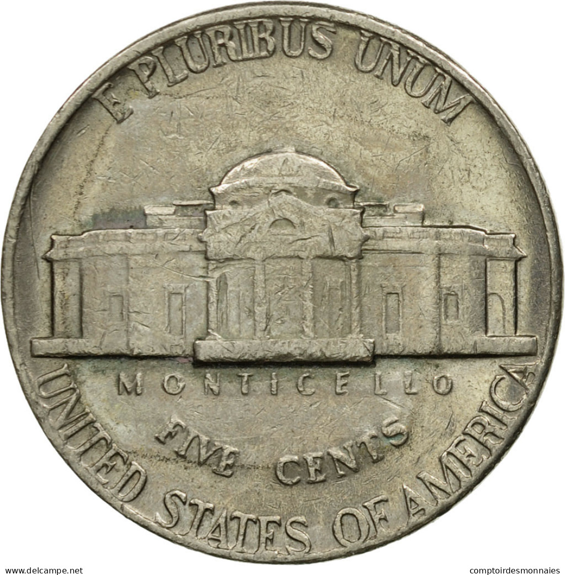 Monnaie, États-Unis, Jefferson Nickel, 5 Cents, 1974, U.S. Mint, Denver, TTB - 1938-…: Jefferson