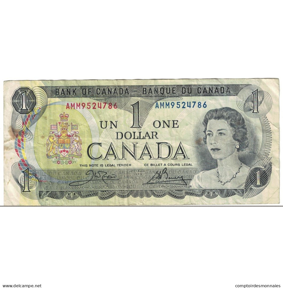 Billet, Canada, 1 Dollar, 1973, KM:85c, TTB - Kanada