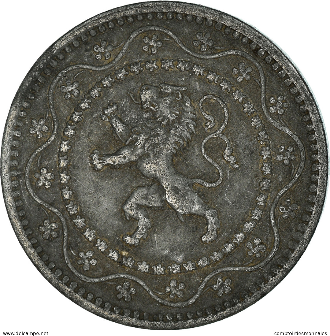 Monnaie, Belgique, 10 Centimes, 1916, TB+, Zinc, KM:81 - 10 Centimes