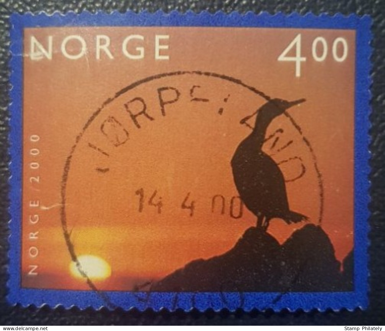 Norway 4Kr Used Postmark Stamp Millennium - Oblitérés