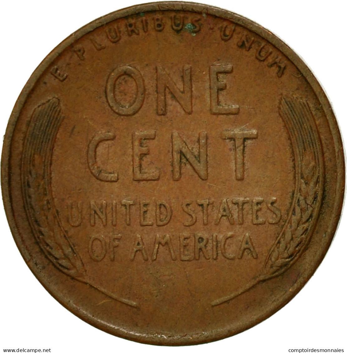 Monnaie, États-Unis, Lincoln Cent, Cent, 1944, U.S. Mint, Denver, TTB, Laiton - 1909-1958: Lincoln, Wheat Ears Reverse