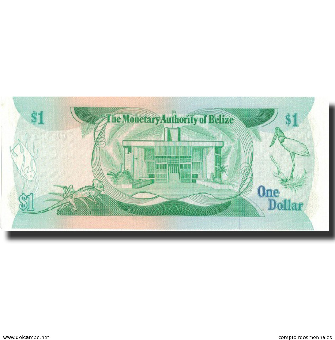 Billet, Belize, 1 Dollar, 1980, 1980-06-01, KM:38a, NEUF - Belice