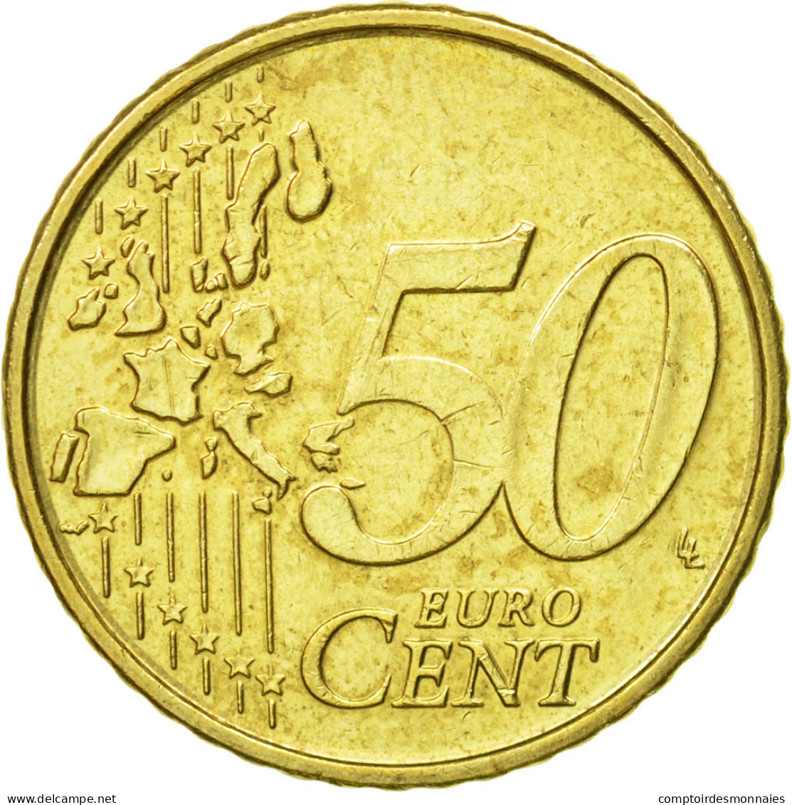 Belgique, 50 Euro Cent, 1999, TTB, Laiton, KM:229 - Belgique